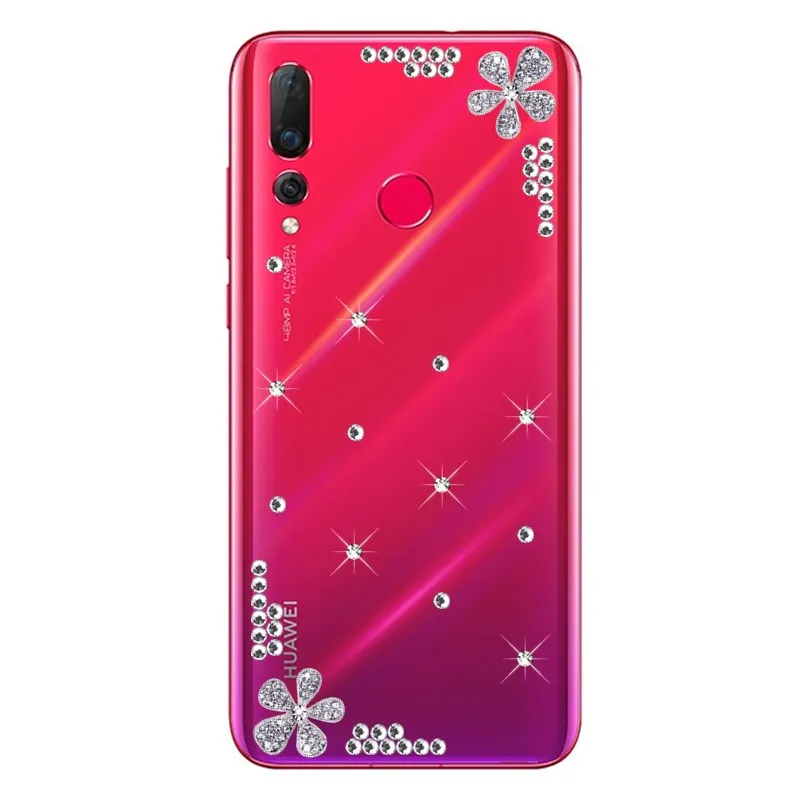 Чехол для мобильного телефона Huawei Nova 5i pro 4 3i 3 2 Bling honor 20 10 lite 9X 8S 8A 8C 8X со стразами |