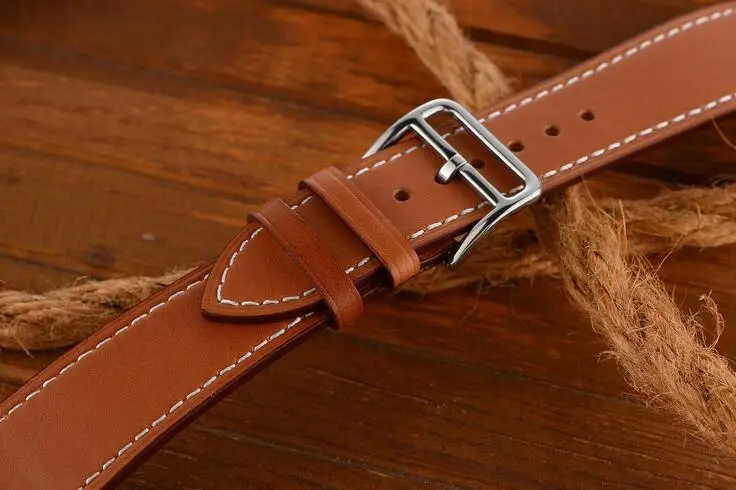 22 мм 20 мм кожаный ремешок для часов galaxy 42 мм 46 мм huami amazfit bip для samsung gear sport s2 S3 Classic Frontier huawei gt 2 ремень