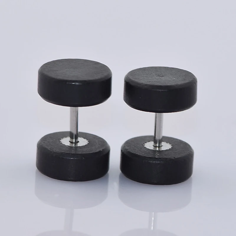 Индивидуальные деревянные серьги 8 мм для женщин и мужчин модные ювелирные