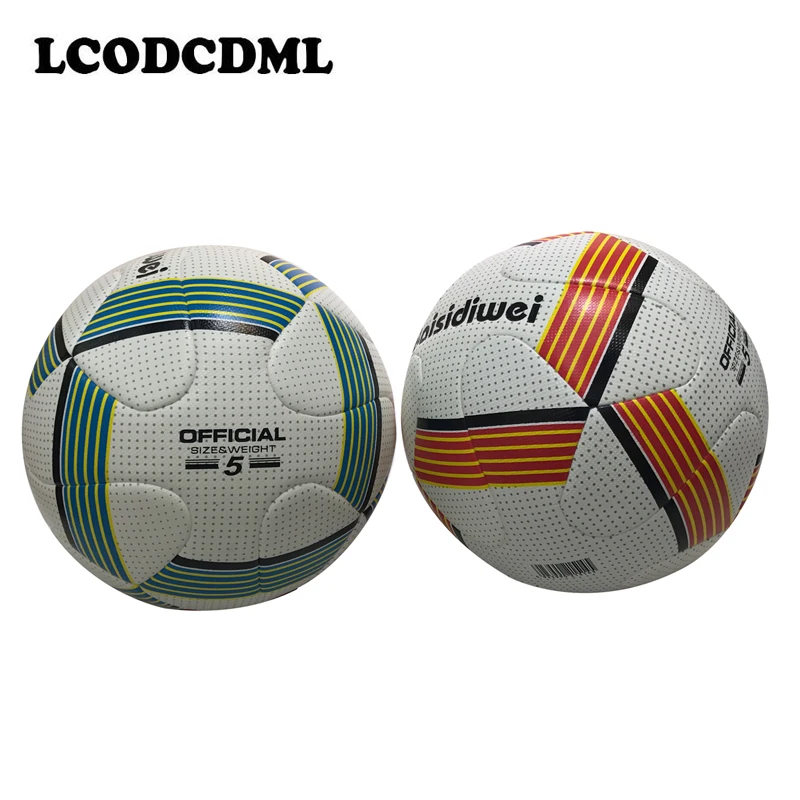 2017 Новый стиль высокое качество для взрослых размер 5 искусственная кожа футбол