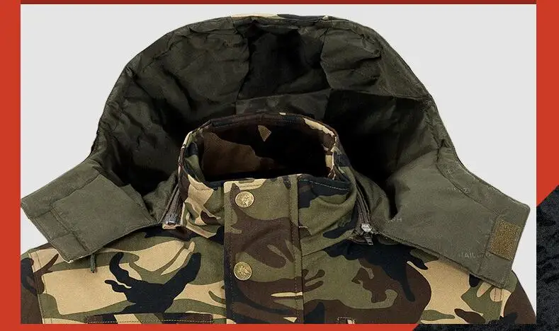 Зимние джунгли камуфляж ягненка хлопок утолщаются военная куртка для мужчин Открытый Велоспорт скалолазание Пешие прогулки термо дышащая куртка с капюшоном