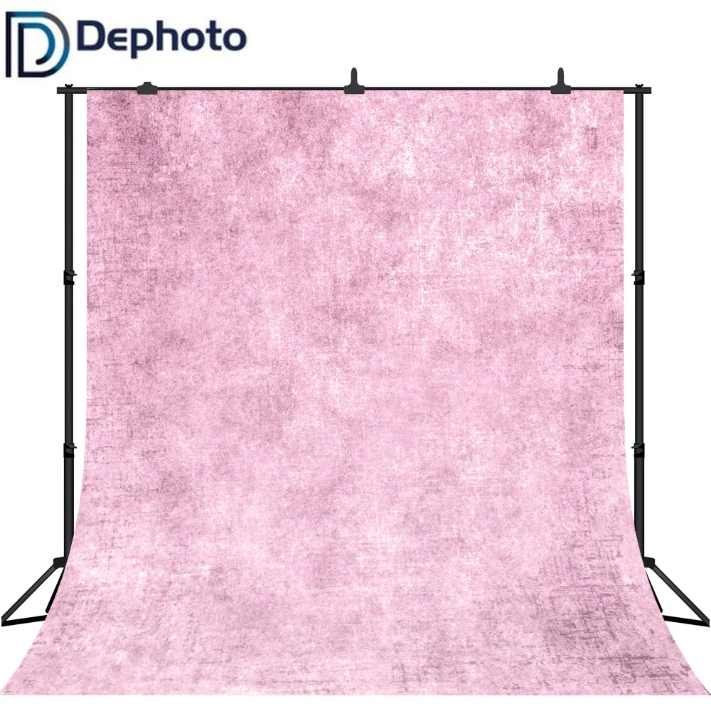 DePhoto ретро розовый чистый цвет старый мастер фон для фотосъемки новорожденных