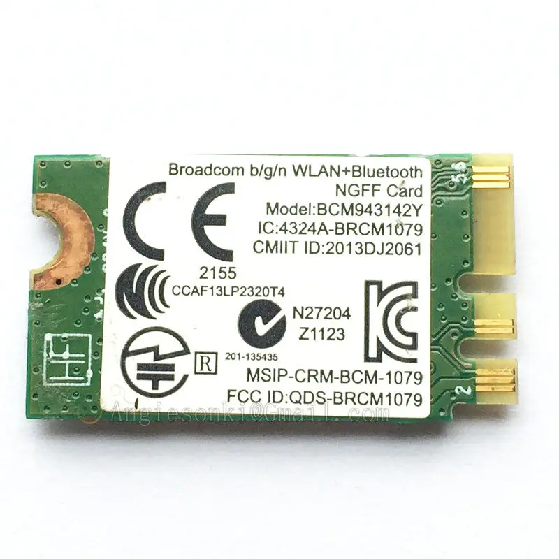 BCM943142Y 792200 001 M.2 NGFF Wi Fi WLAN карта + Bluetooth 4 0 для HP Broadcom ENVY M6 P 802.11bgn|wifi wlan card|wlan cardngff wifi |