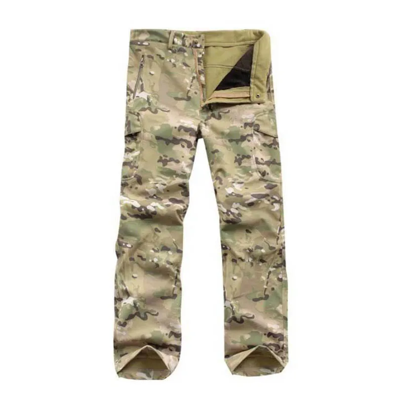 CP Pants TAD тактический Sharkskin флисовая куртка или брюки для девочек Военная, Армейская, камуфляжная Открытый Охота Одежда для мужчин Спорт куртка водонепроница - Цвет: CP Pants