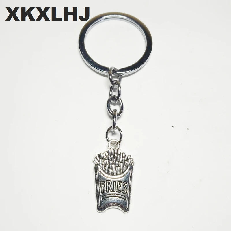 

2018 Fashion Jewelry Chef Tool Knife Keychain, Shovel Keychain, Fries Keychain Elegant Gift