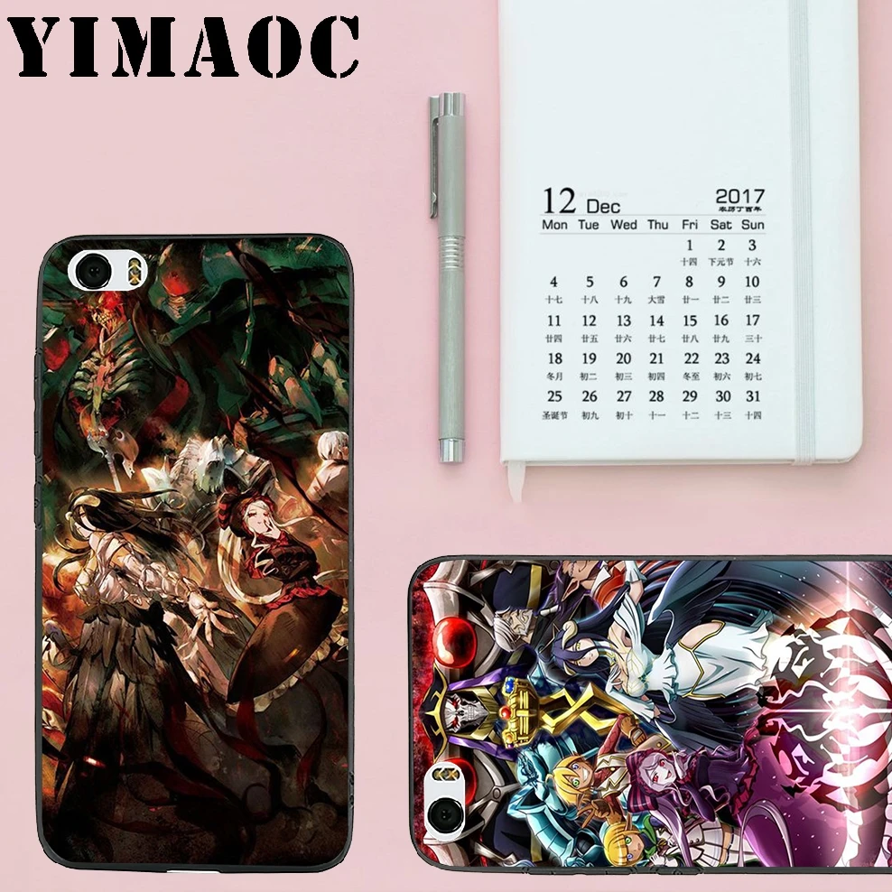 YIMAOC Overlord Japan Anime Soft Silicone Case for Xiaomi Redmi 6 Note 4X 4A 5A 5 Plus MiA1 A2 Pro Lite Mi 8 A1 |