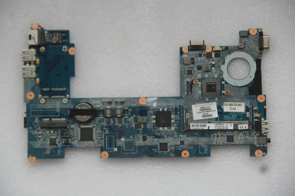 608951 001 для HP MINI 210 материнская плата ноутбука DANM6DMB6D0 с N455 CPU на борту DDR3 полностью