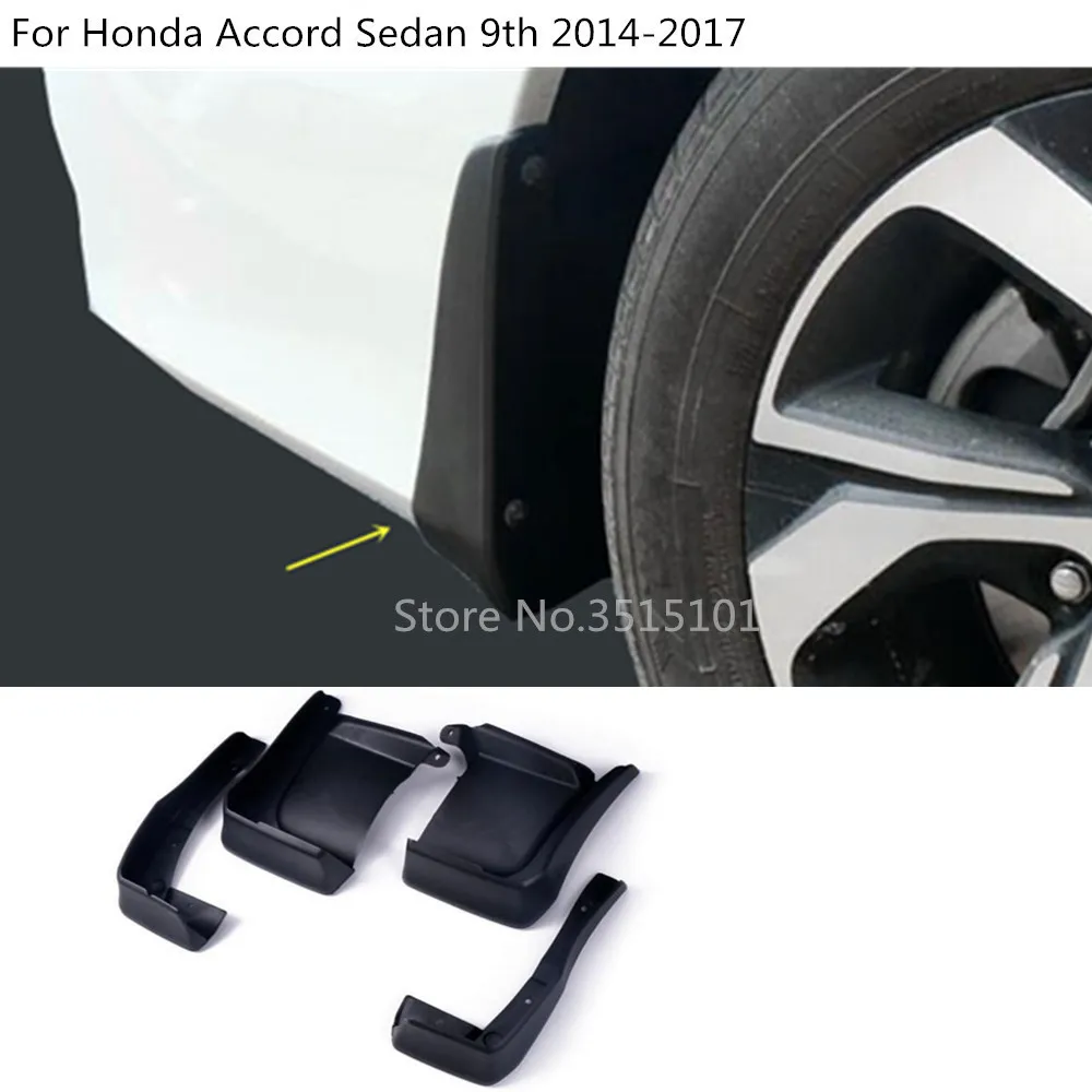 4 шт. Автомобильные Брызговики для Honda Accord Sedan 9th 2014 2015 2016 2017|Грязезащита| |