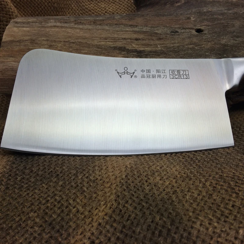 Лидер продаж стальные кухонные ножи без швов для резки рубки ломтики костей
