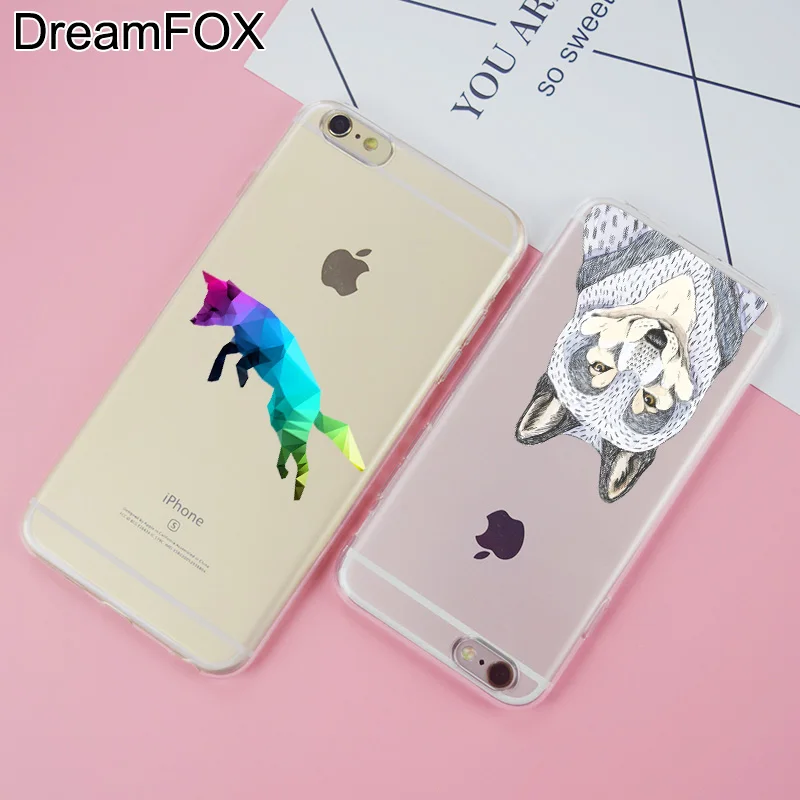 L283 модный дизайн лиса Мягкий ТПУ силиконовый чехол для Apple iPhone 11 Pro X XR XS Max 8 7 6 6S Plus 5