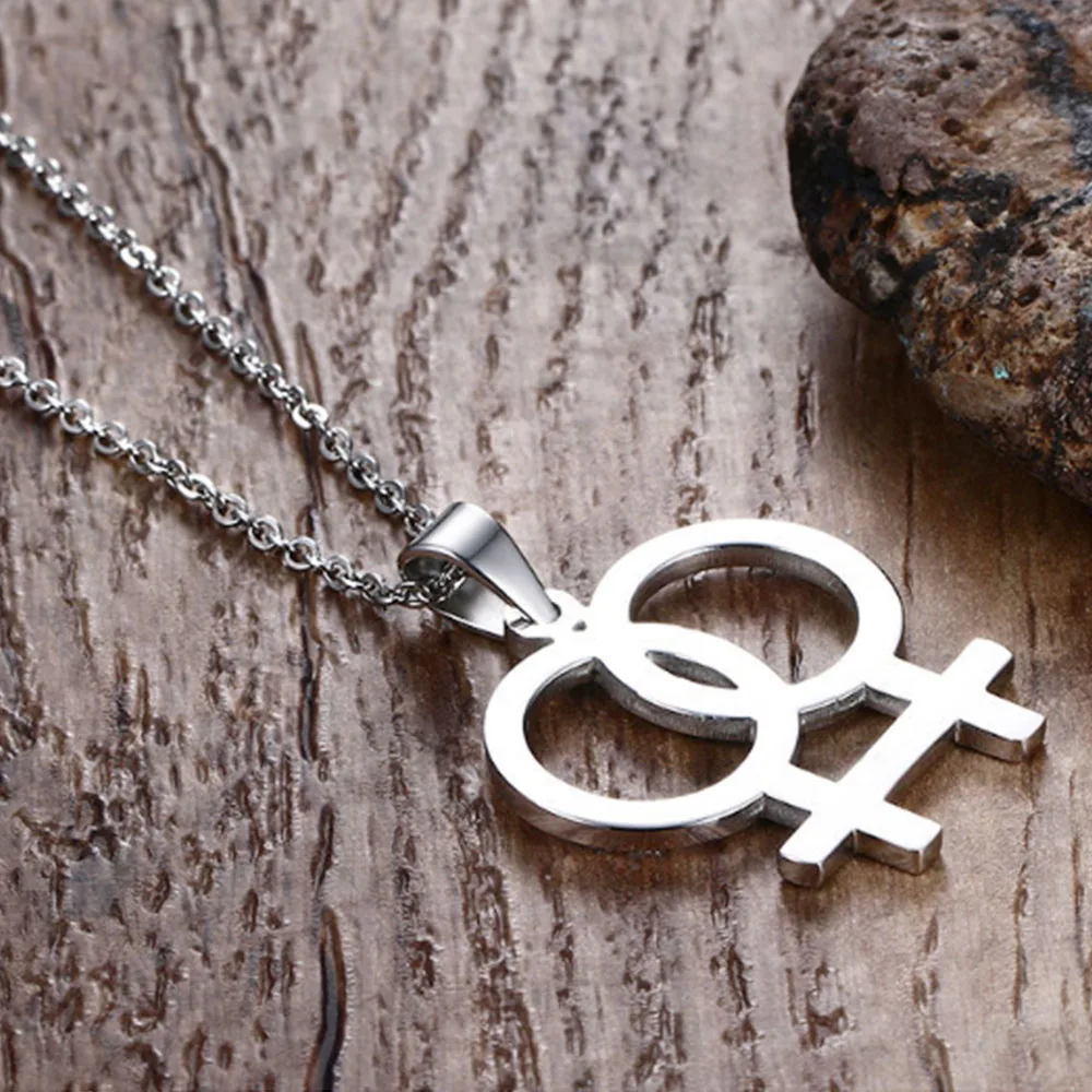 1 шт. женское колье из нержавеющей стали | Украшения и аксессуары