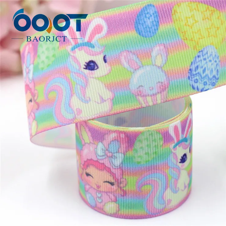 I-19221-427 OOOT BAORJCT I-19221-420, 38 мм, 10 ярдов мультфильм тепловой передачи печатных корсажные ленты, лук крышка DIY аксессуары украшения - Цвет: I-19221-427