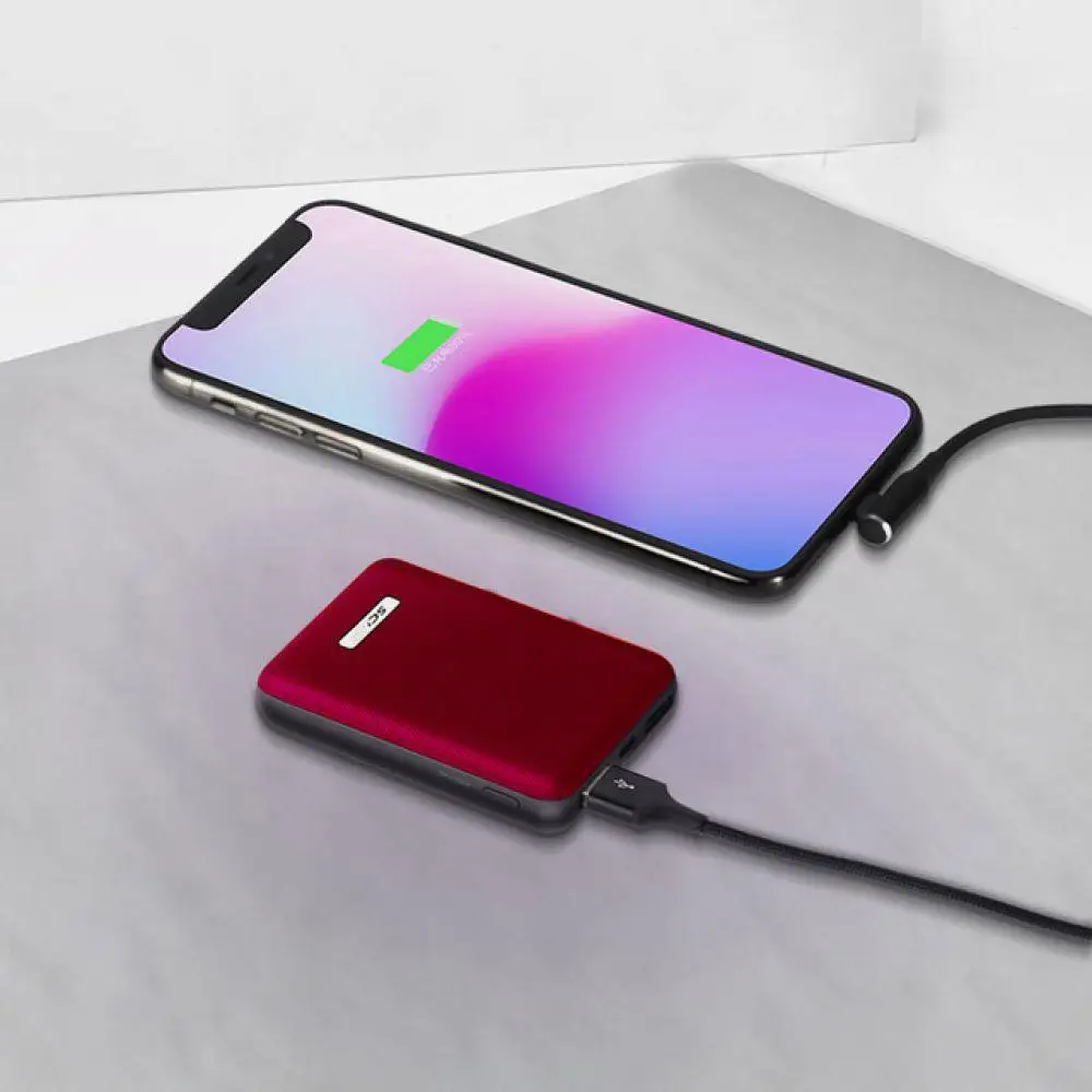 Scud mini power bank 10000 мА/ч меньше для xiaomi внешний аккумулятор маленький