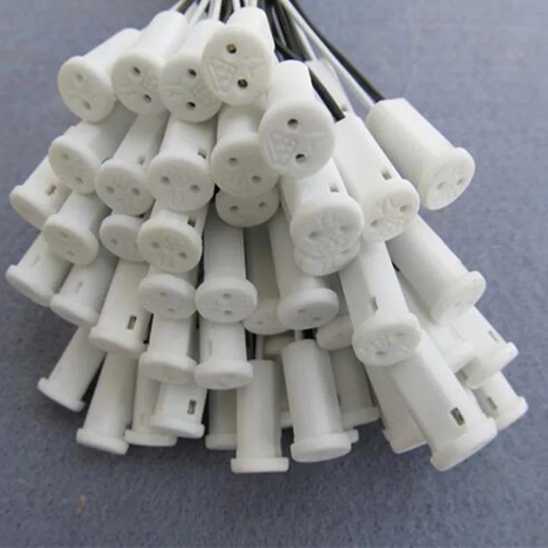 5 шт. практичный G9 MR16 MR11 GU10 G4 led разъем кристалл лампы держатель головы провода разъем 12 в 10-20 Вт лампа база
