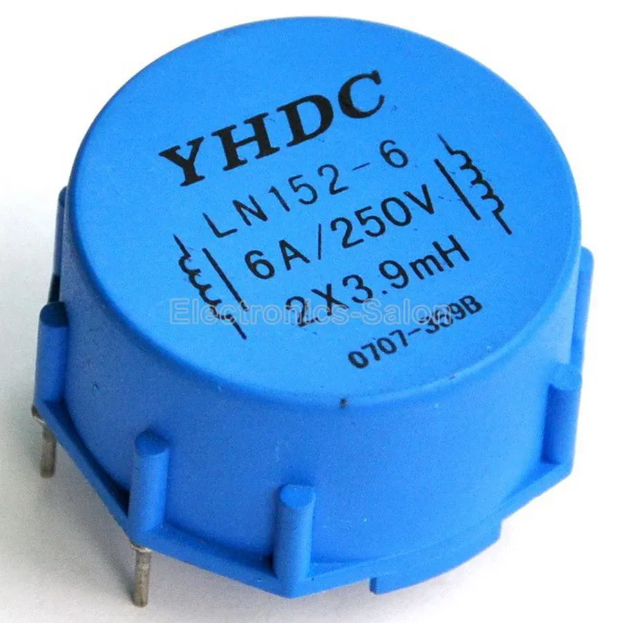 

6 AMP 3.9mH Epoxy Resin Embedding Common Mode Choke, Inductor.