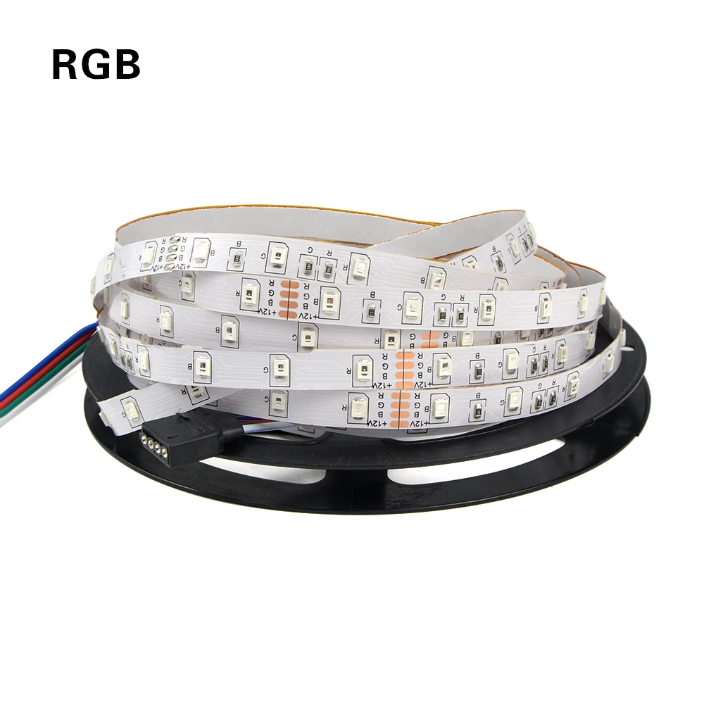 Светодиодная лента 5 м 300 светодиодов 12 В 2835 RGB пульт дистанционного управления на