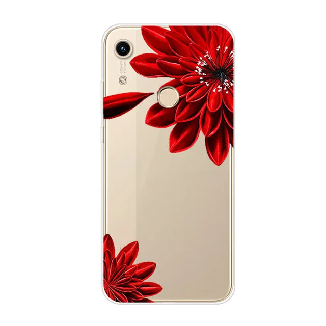 Чехол для Honor 8A, мягкий силиконовый чехол с тигром для huawei Honor 8A, задняя крышка JAT-LX1 8 A A8 Honor8A, чехол s - Цвет: 35