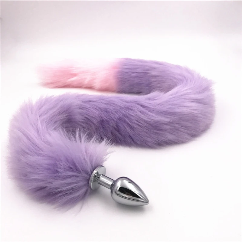Stainless Steel Anal Plugs Tail Butt Plug Faux Animal Stopper Erotic Toys Funny Sex for Woman H8-5-133B | Красота и здоровье