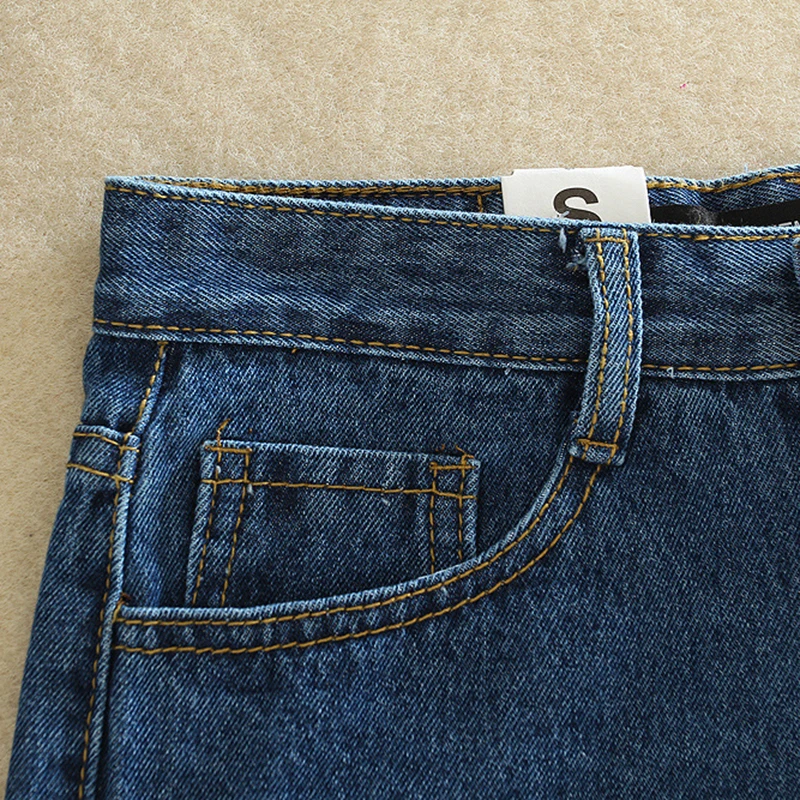 

New Summer Retro Tide High Waist Denim Shorts Femme Tassel Pockets Jeans Hot Shorts Fashion High Quality Casual Sexy Trousers