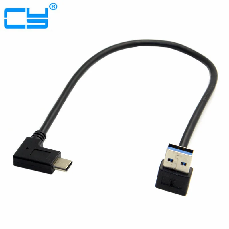 Реверсивный USB 3 1 USB-C под углом 90 градусов вверх и вниз левый правый Угловой