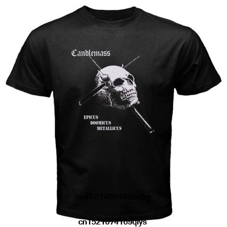 2018 Новые популярные у Candlemass металл рок группа * 3D Футболка с принтом модные