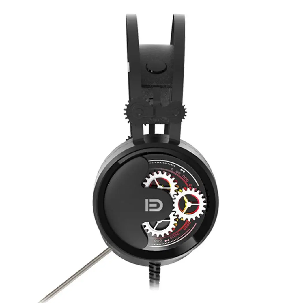 Unisex USB Head-mounted Wired Line-in Microphone Phone Black 25mW 1103dB X9 1 with microphone Headphone | Электроника