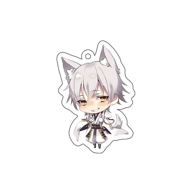 Touken Ranbu онлайн аниме брелок игра Mikatsuki Nakigitsune Foxballl llaveros подарки|Брелоки| |