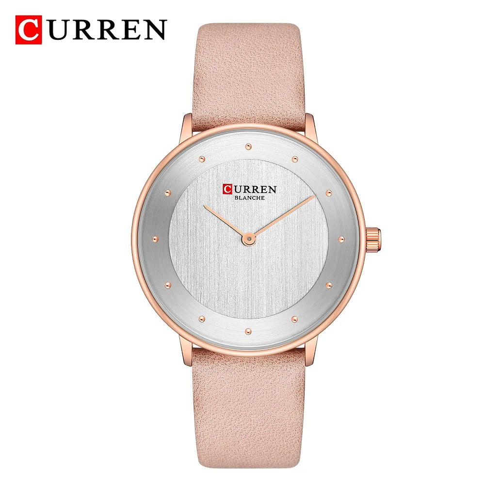 

CURREN Women Watches Minimalist Simple Leather Analog Quartz Wrist Watch Ladies Dress Fashion Elegant Clock Relogio Feminino