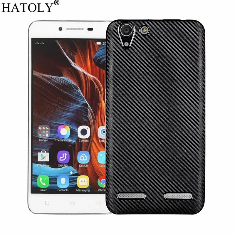 Чехол HATOLY для Lenovo Vibe K5 Plus A6020 Ультратонкий Мягкий ТПУ чехол из углеродного волокна
