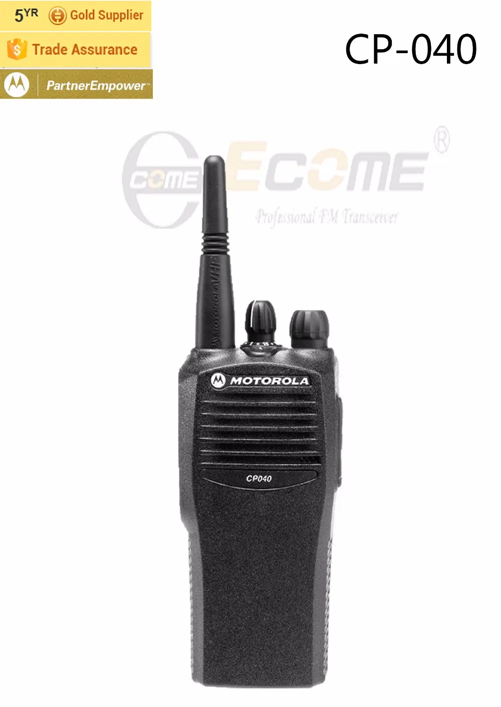 16 канальный Ручной uhf vhf беспроводной рация motorola CP040 без экрана и дисплея буксировочный путь радио дальние расстояния