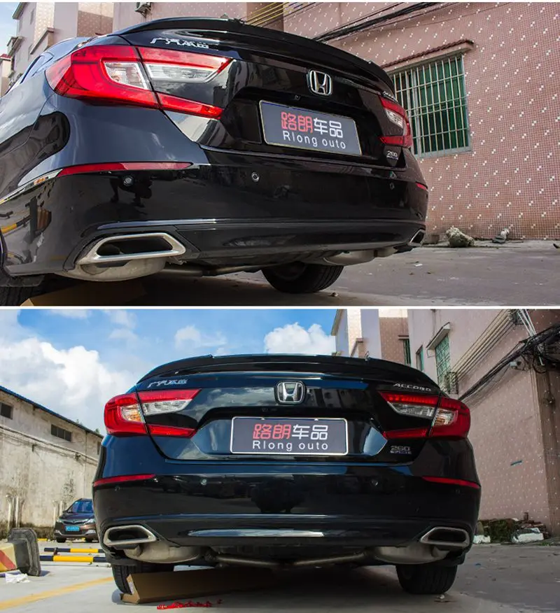Для Honda Accord спойлер заднего крыла качественный ABS Материал цветной спойлер