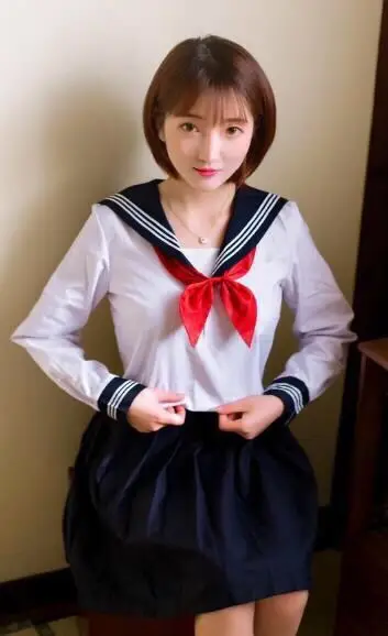 Navy Sailor Cosplay Costumes Women Girls Student High School Uniform Kawaii JK Suit Harajuku Anime Blouse+skirt Clothing Set