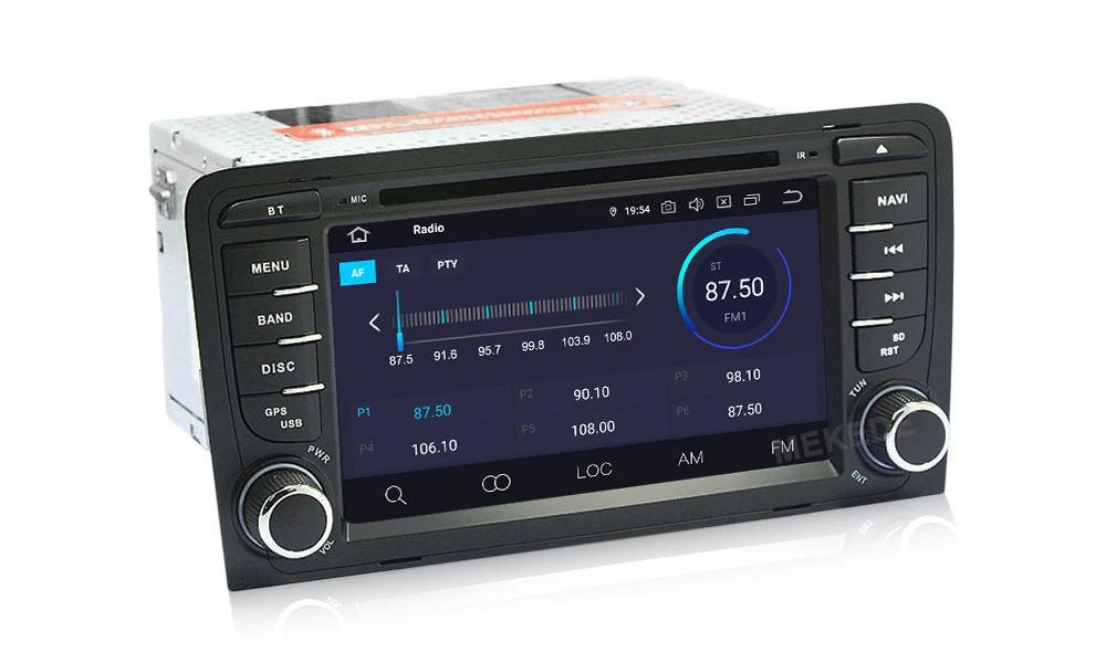 Ips+ DSP! Mekede PX30 android 9,0 автомобильный мультимедийный плеер для Audi A3 S3 Audi A3 S3 2003-2011 Автомобильный Радио gps навигационный блок