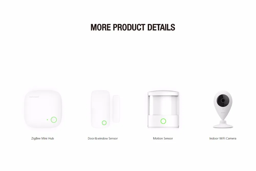 Orvibo ZigBee комплект для безопасности умного дома, профессиональный пульт дистанционного управления, Zigbee датчик движения, датчик двери и окна