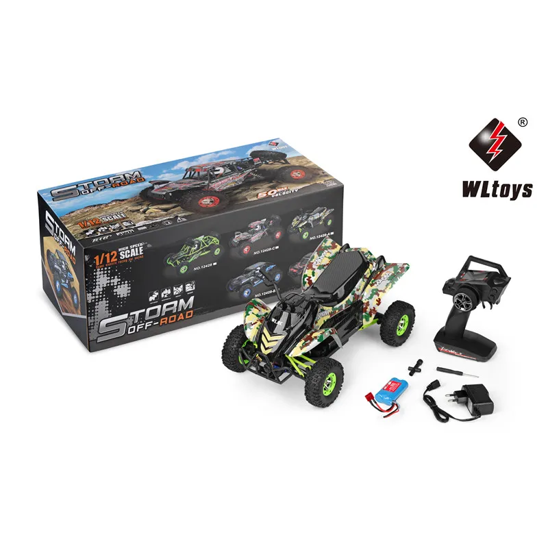 Оригинальный WLtoys 12428 A/B/C Радиоуправляемый автомобиль 1/12 Масштаб 2 4G Электрический