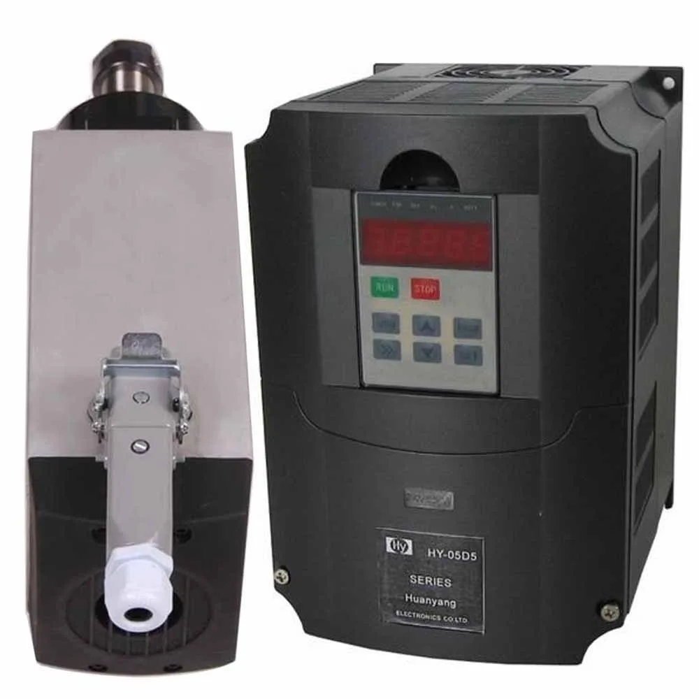 Инвертор привода VFD шлифовальный мотор шпинделя гравировки 3 кВт с воздушным