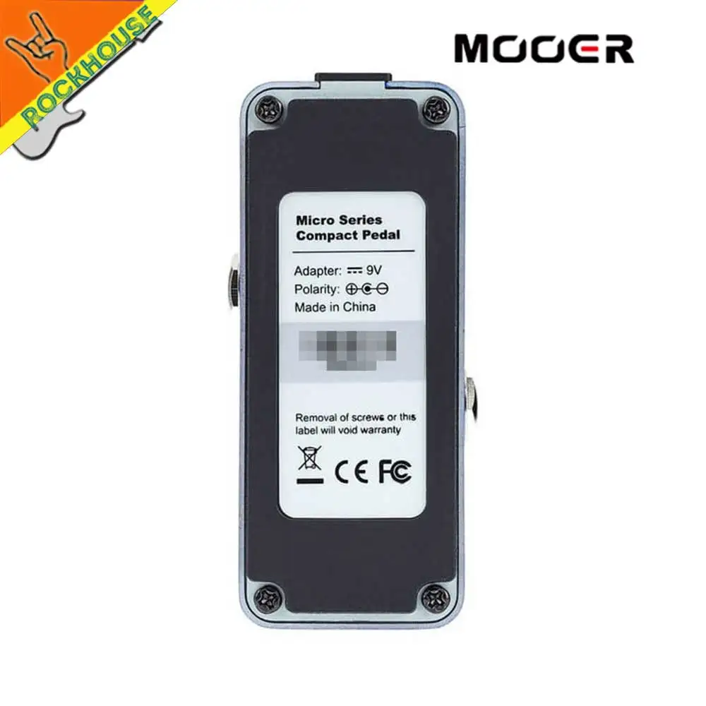 MOOER TRIANGOLO цифровая Педаль тремоло 3 выбираемые формы волны кран функция темпа 5