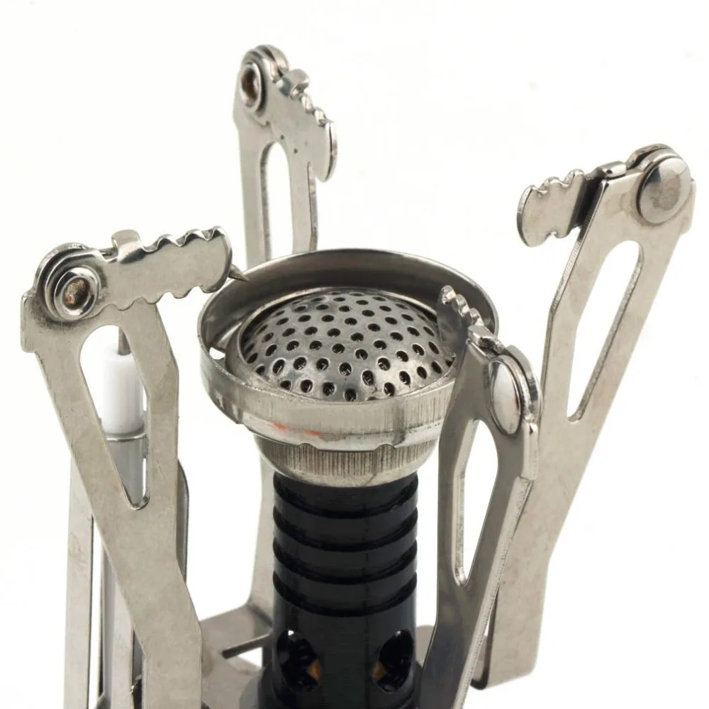 Новый Портативный Открытый Пикник Газовая Складные Кемпинг Мини Алюминиевого