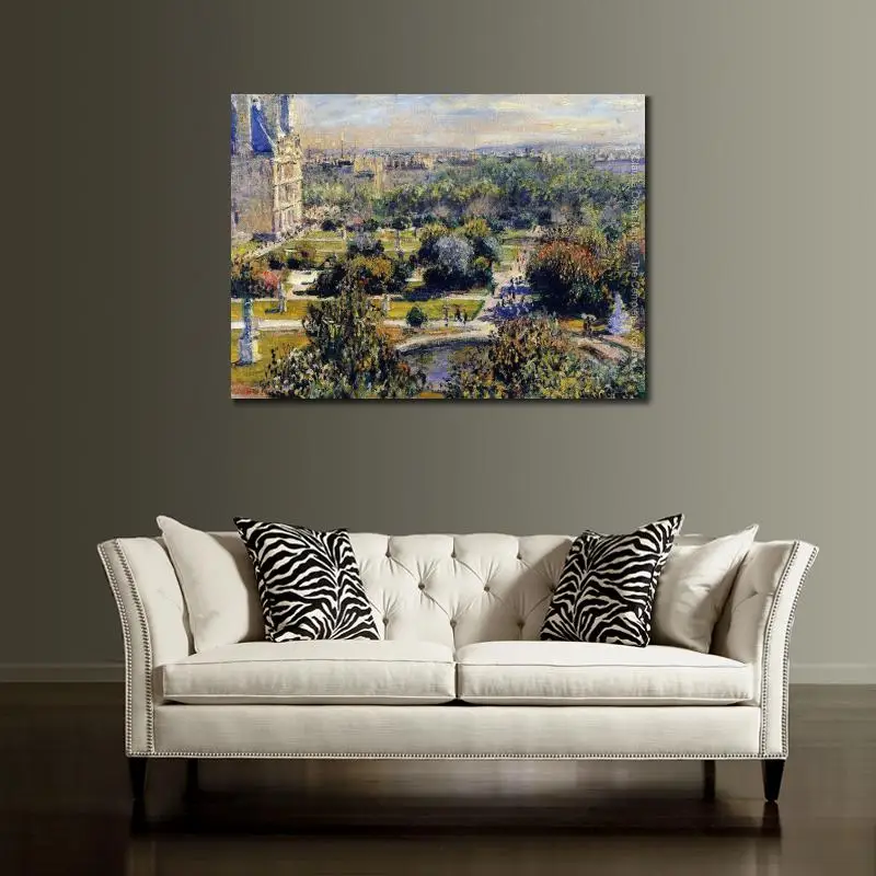 Репродукции картин Клода Моне на холсте картины ручной росписи высокое