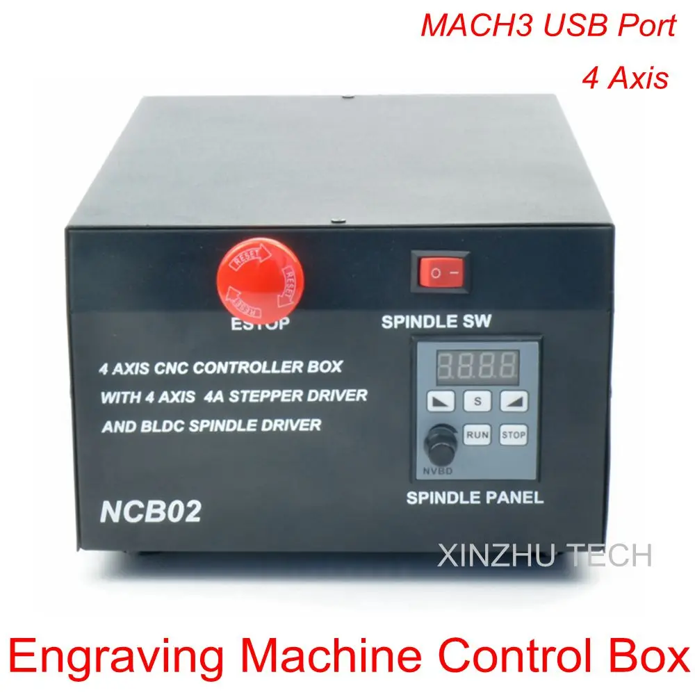 ЧПУ контроллер с 4 осевым портом USB ncb02 _|control box|controller controlcontrol cnc |