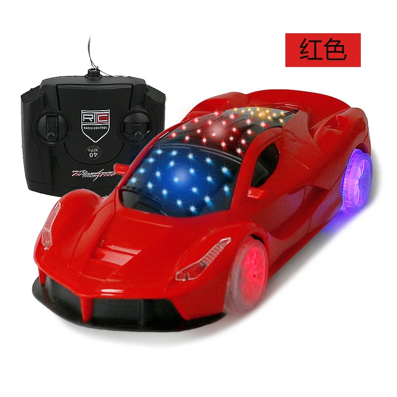 Rc автомобиль игрушки четырехполосный пульт дистанционного управления детская