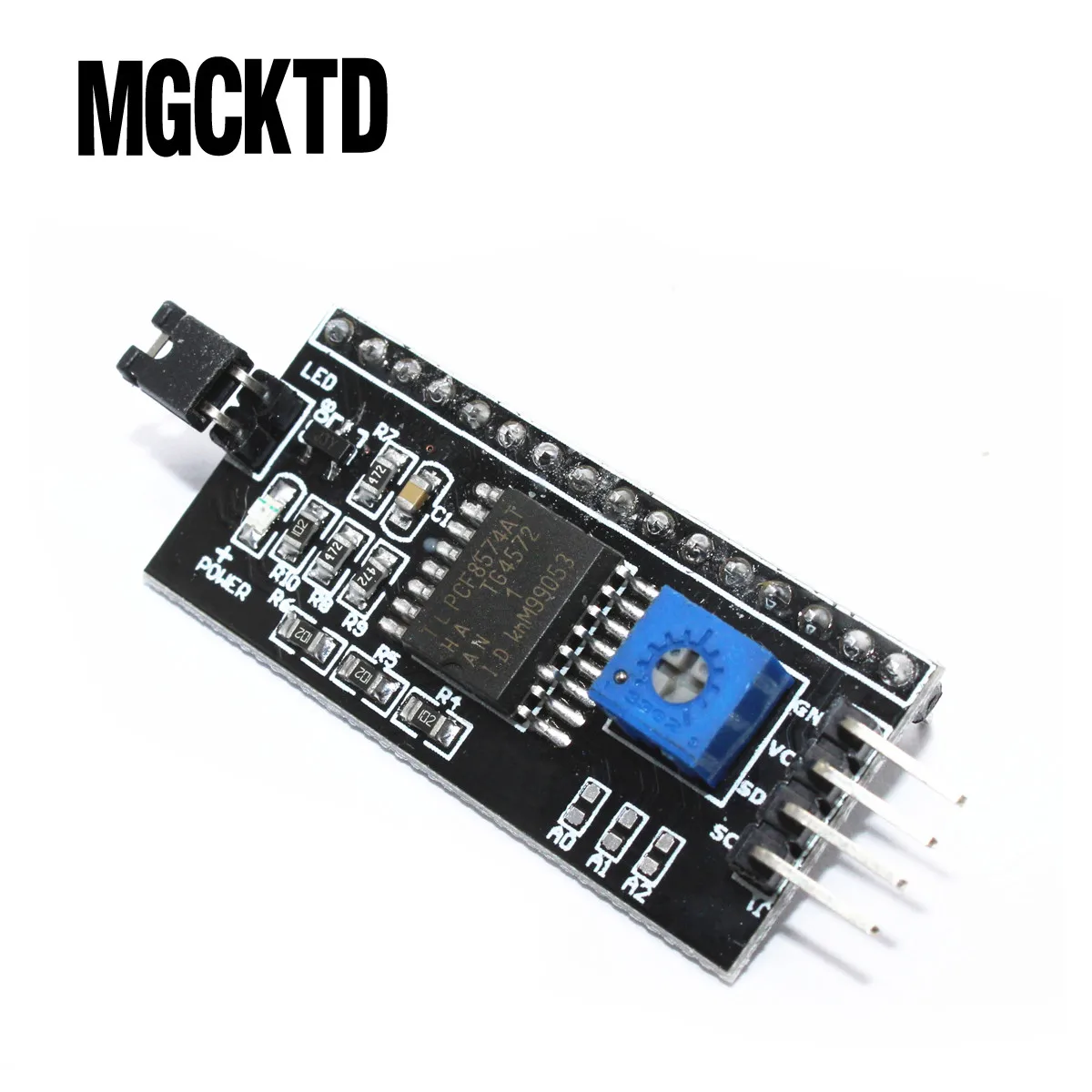 Адаптер для ЖК-дисплея 1 шт./лот IIC/I2C/интерфейс 1602 2004 | Электронные компоненты и