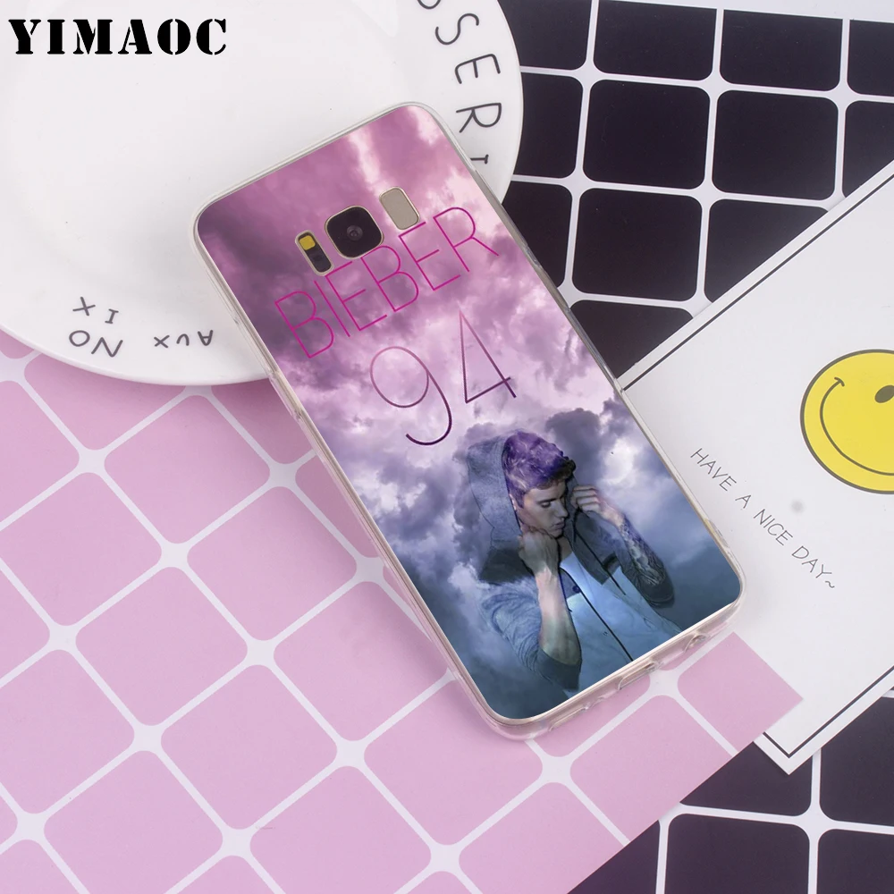 YIMAOC с изображением Джастина Бибера и надписью для samsung Galaxy A10 A20 A30 A40 A50 A70 A2 J4 J6 J7 J8
