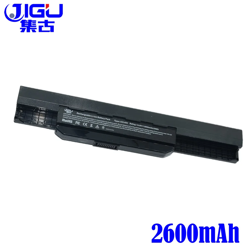 JIGU Аккумулятор для ноутбука ASUS K53JC X43S K84 P43F X43BY P53 K53JT X44C K84L Pro4H X53BY K53S X84HR K53JF X43E