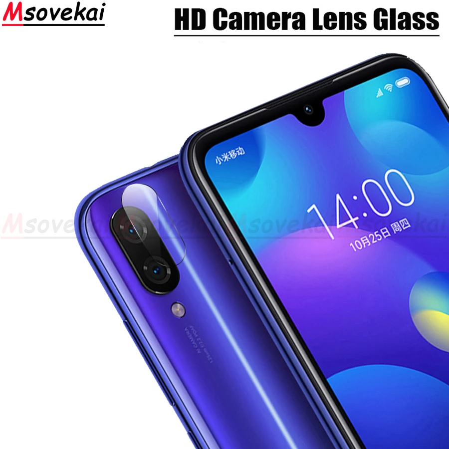 Задняя крышка объектива камеры из закаленного стекла для Xiaomi mi 9 Explorer SE Play Red Note 7 Pro