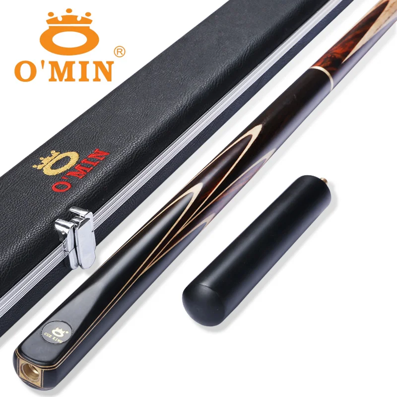 

Новое поступление Omin ручной работы 3/4 Snooker Cue s 9,5 мм/10 мм/11,5 мм наконечник Snooker Cue набор 5 вариантов Китай