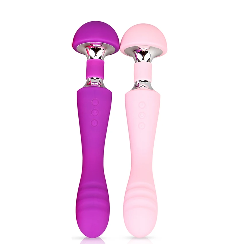 WOWYES удовольствие женщины Vibe USB Перезаряжаемые двойной дилдо с мотором вибратор AV