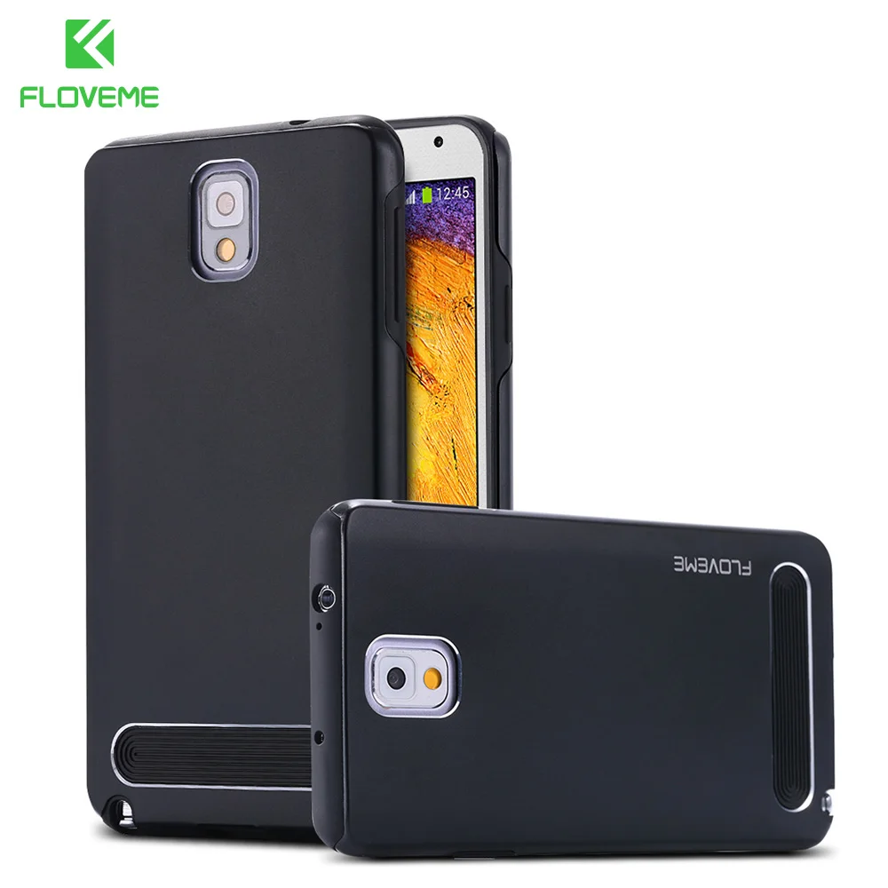 FLOVEME Мягкий ТПУ Алюминиевый металлический корпус для samsung Galaxy S5 S6 Edge жесткий