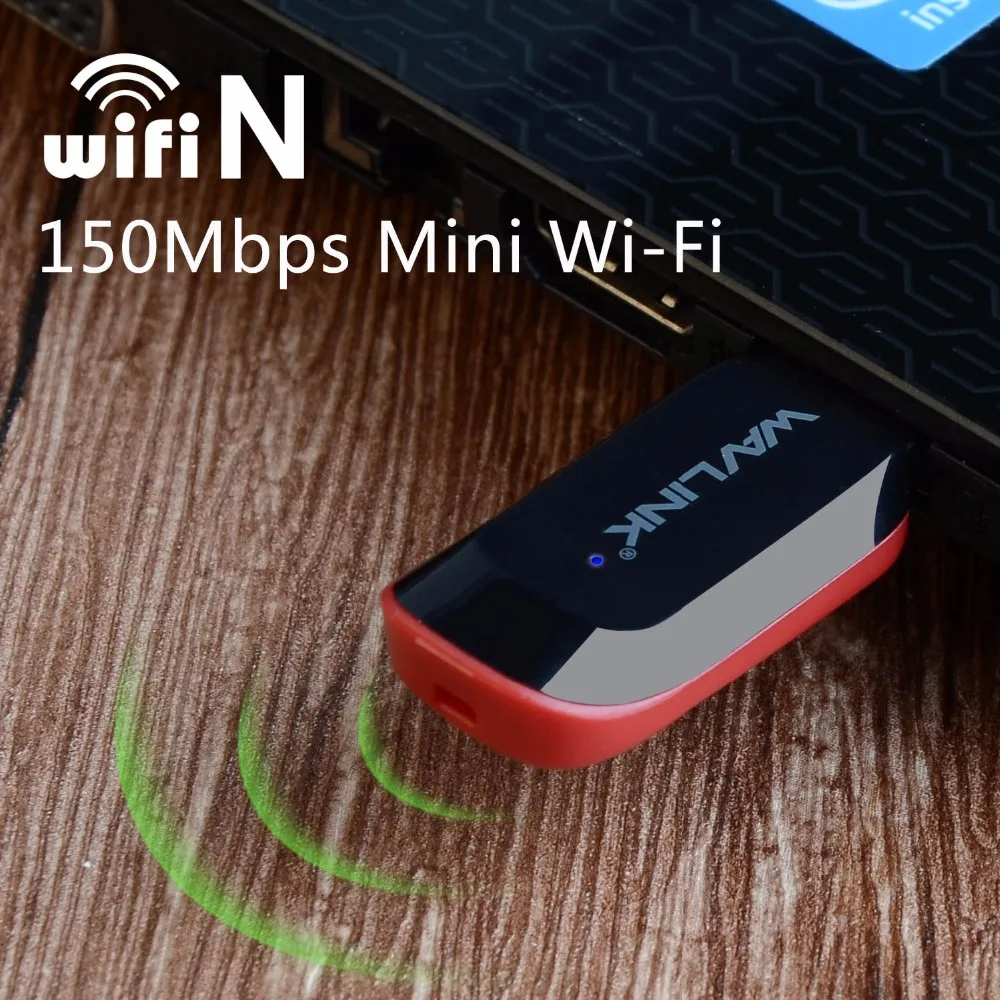 Wavlink Mini-Usb Беспроводной 2 4 г N 150 Мбит/с USB 0 адаптер Mini Wi-Fi поддерживает Windows XP/ vista/7/8/8