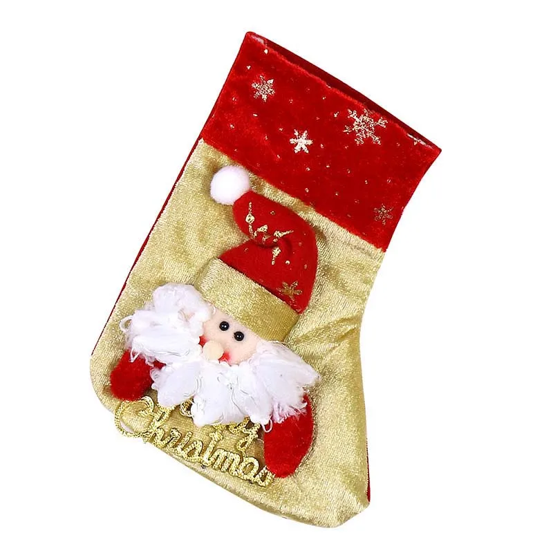 Dozzlor 2 шт. Санта мешок рождественские чулки подарок держатели Navidad 2018 дети Новый